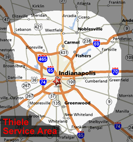 Click for information about Thiele's Service Area in Central Indiana.