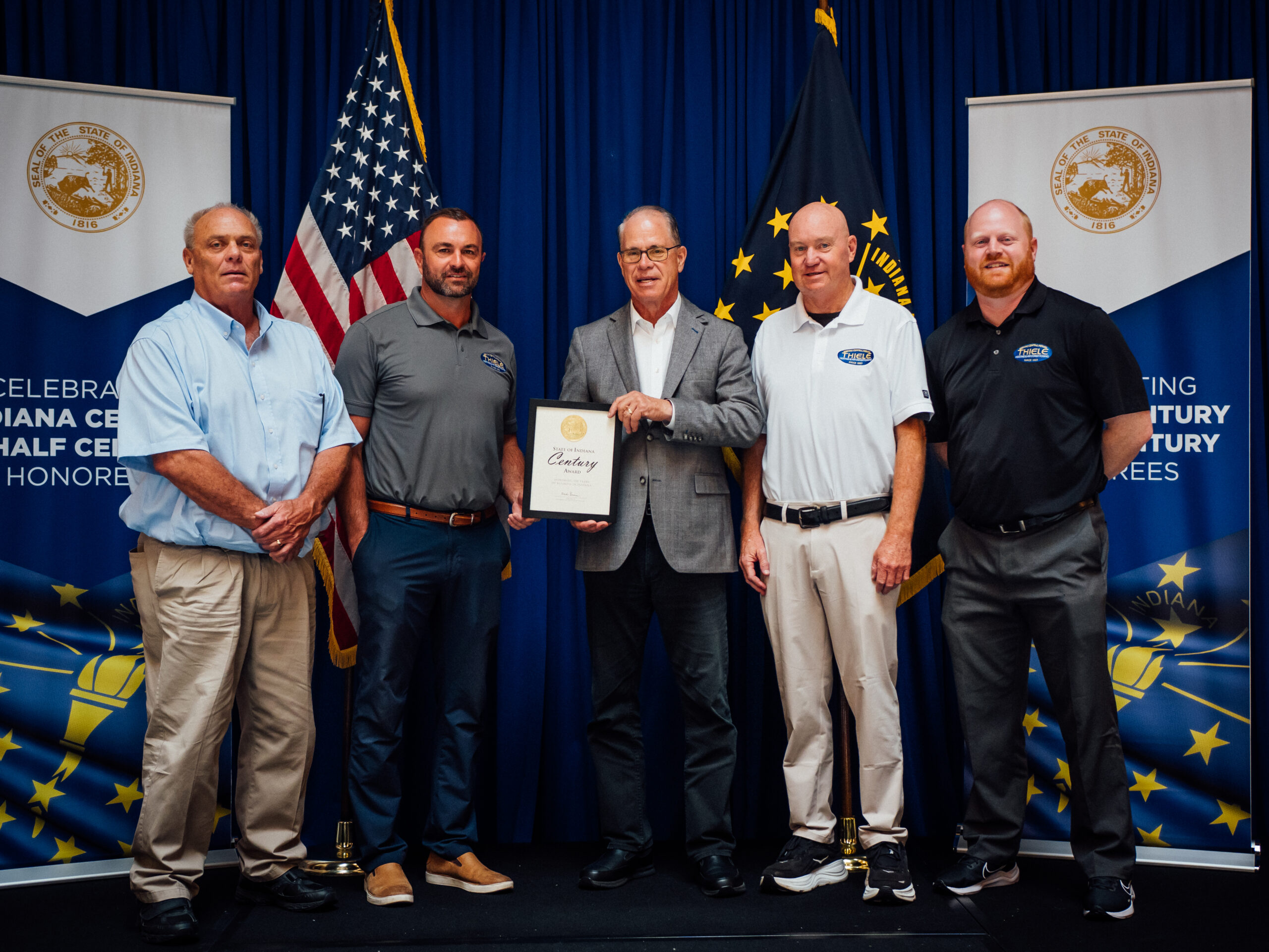 Thiele Wins the 2026 Indiana Governor’s Century Business Award